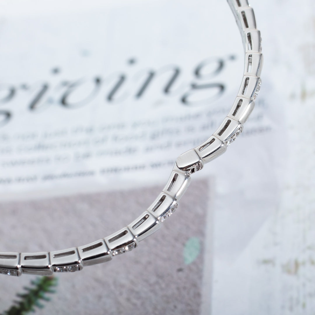 [Together Jewelry]SERPENTI BRACELET SILVER DIAMOND