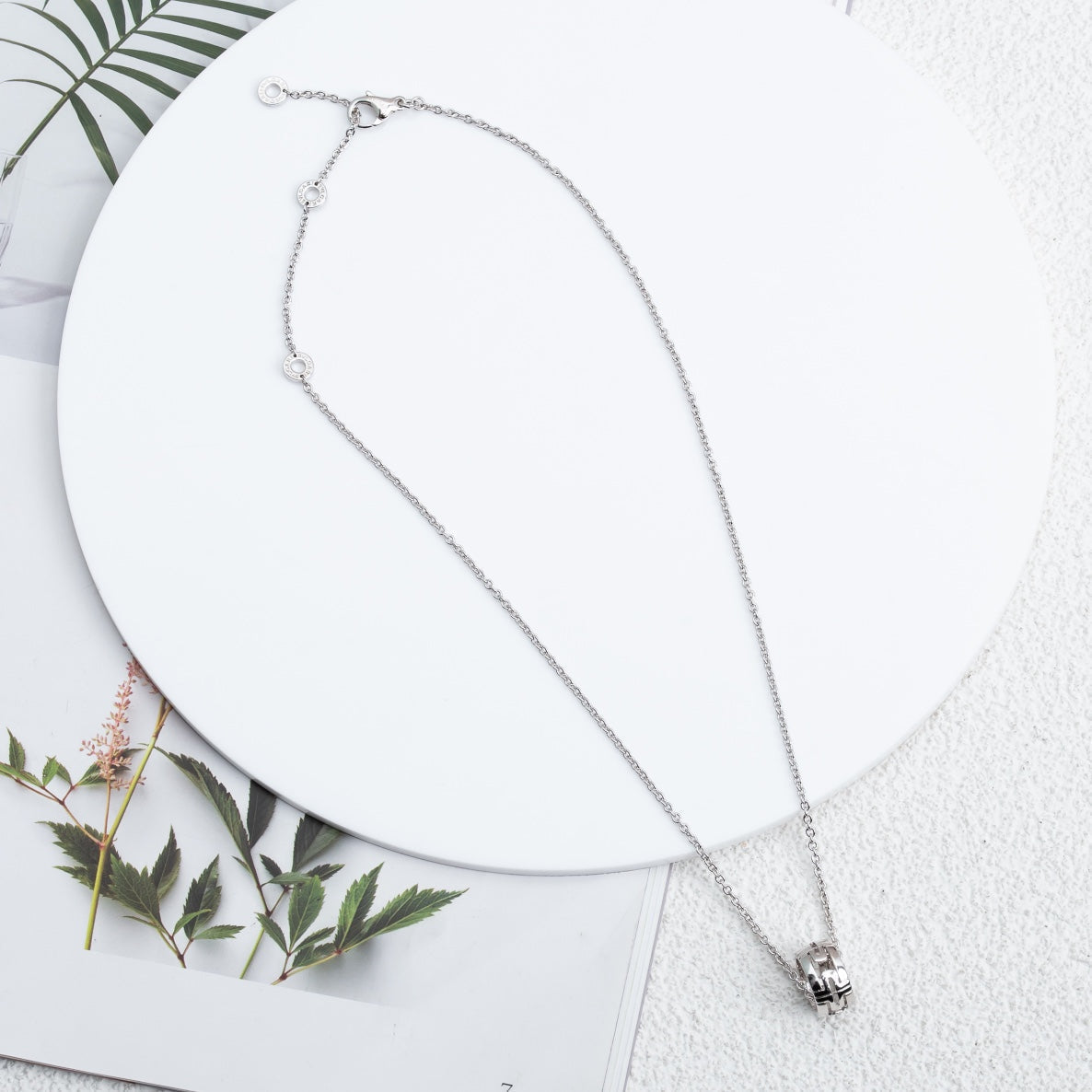 [Together Jewelry]PARENTESI NECKLACE SILVER