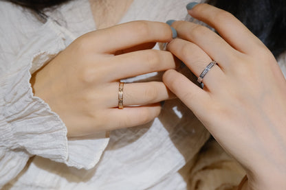 [Together Jewelry]LOVE RING 2.65MM DIAMOND