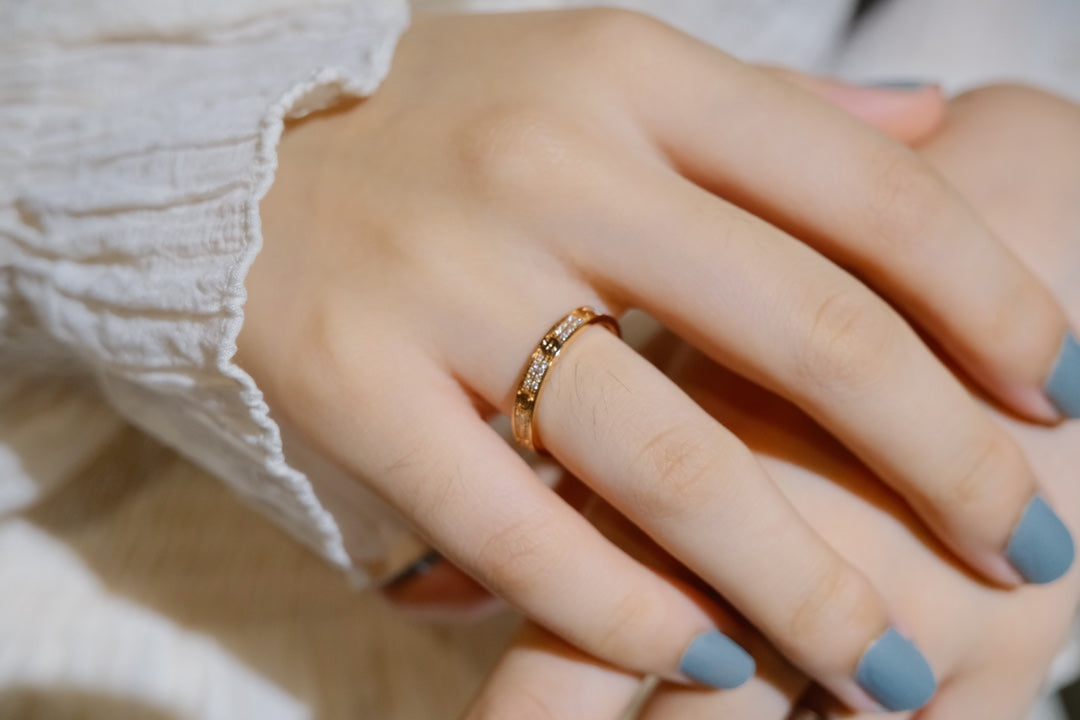 [Together Jewelry]LOVE RING 2.65MM DIAMOND