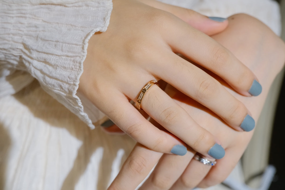 [Together Jewelry]LOVE RING 2.65MM DIAMOND