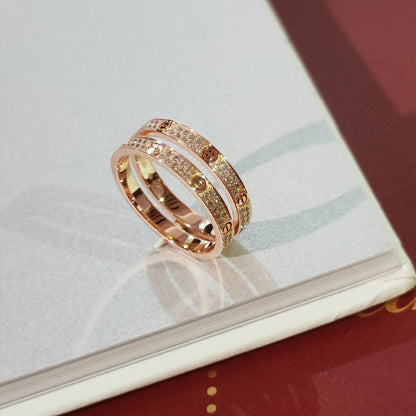 [Together Jewelry]LOVE RING 2.65MM DIAMOND
