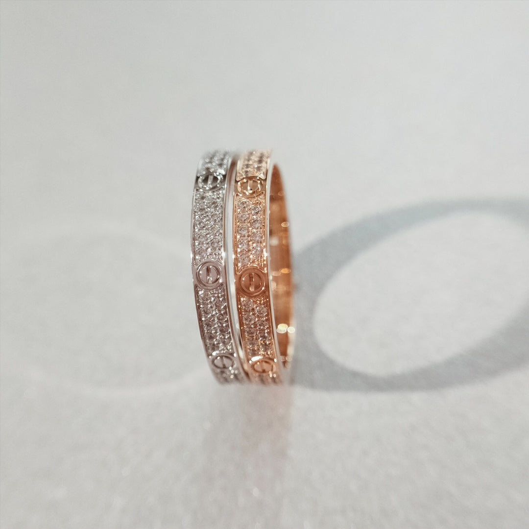 [Together Jewelry]LOVE RING 2.65MM DIAMOND