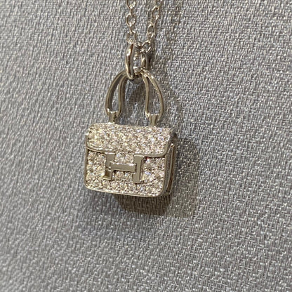 [Together Jewelry]CONSTANCE PEDANT DIAMOND NECKLACE