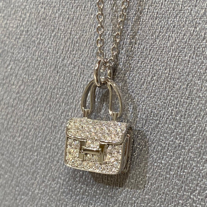 [Together Jewelry]CONSTANCE PEDANT DIAMOND NECKLACE