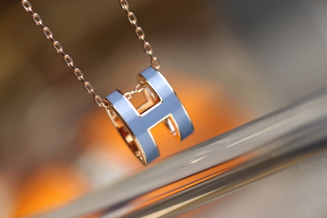 [Together Jewelry]POP H PEDANT PINK GOLD