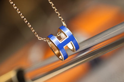 [Together Jewelry]POP H PEDANT PINK GOLD