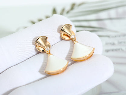 [Together Jewelry]DREAM MOP PINK GOLD EARRINGS