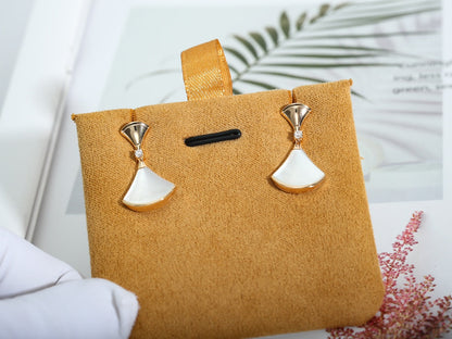 [Together Jewelry]DREAM MOP PINK GOLD EARRINGS