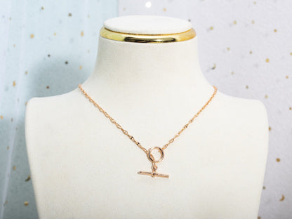 [Together Jewelry]ECHAPPEE NECKLACE PINK GOLD