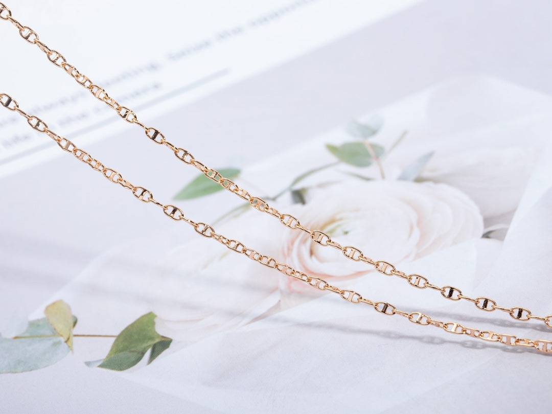 [Together Jewelry]ECHAPPEE NECKLACE PINK GOLD