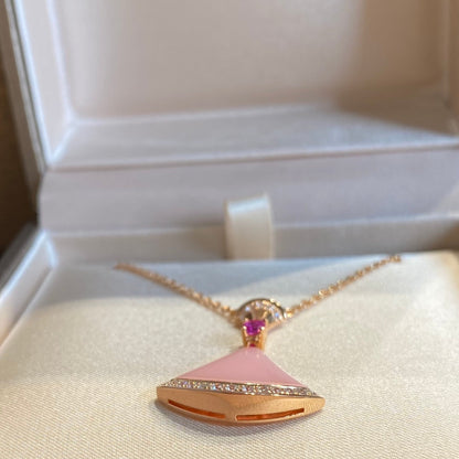 [Together Jewelry]DREAM NECKLACE PINK OPAL