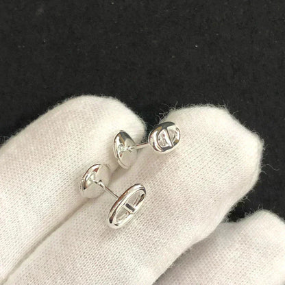 [Together Jewelry]CHAINE SMALL EARRINGS GOLD AND SILVER