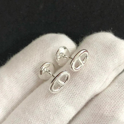 [Together Jewelry]CHAINE SMALL EARRINGS GOLD AND SILVER