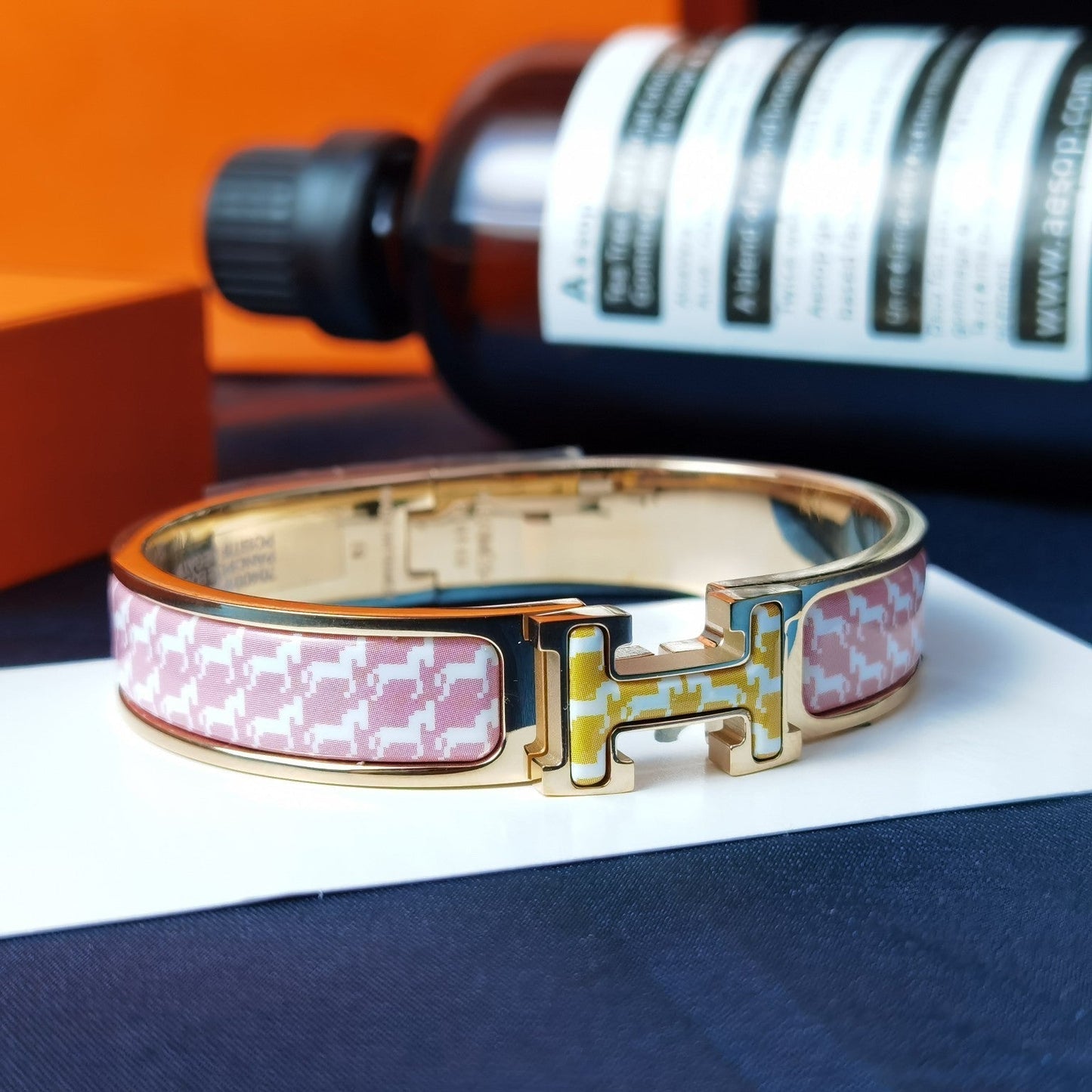 [Together Jewelry]H HORSE BRACELET 12MM