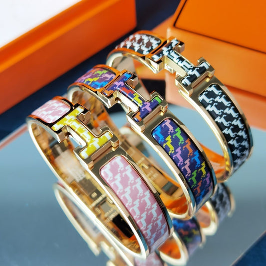 [Together Jewelry]H HORSE BRACELET 12MM