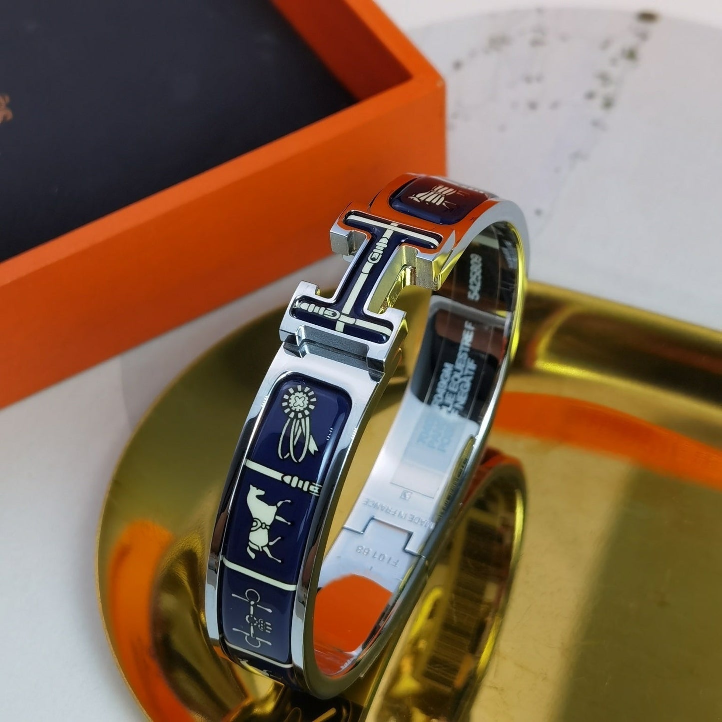 [Together Jewelry]H COUVERTURES DARK BLUE BRACELET