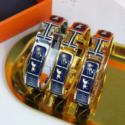 [Together Jewelry]H COUVERTURES DARK BLUE BRACELET