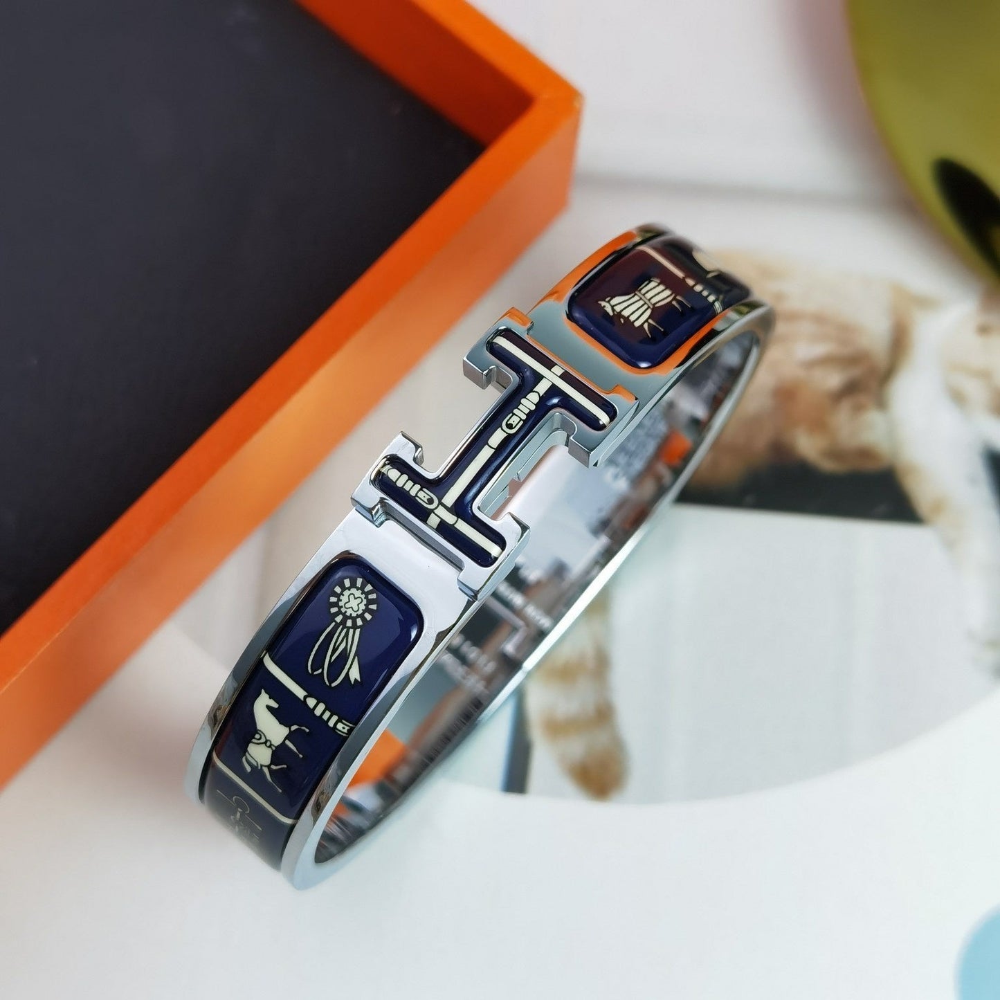 [Together Jewelry]H COUVERTURES DARK BLUE BRACELET