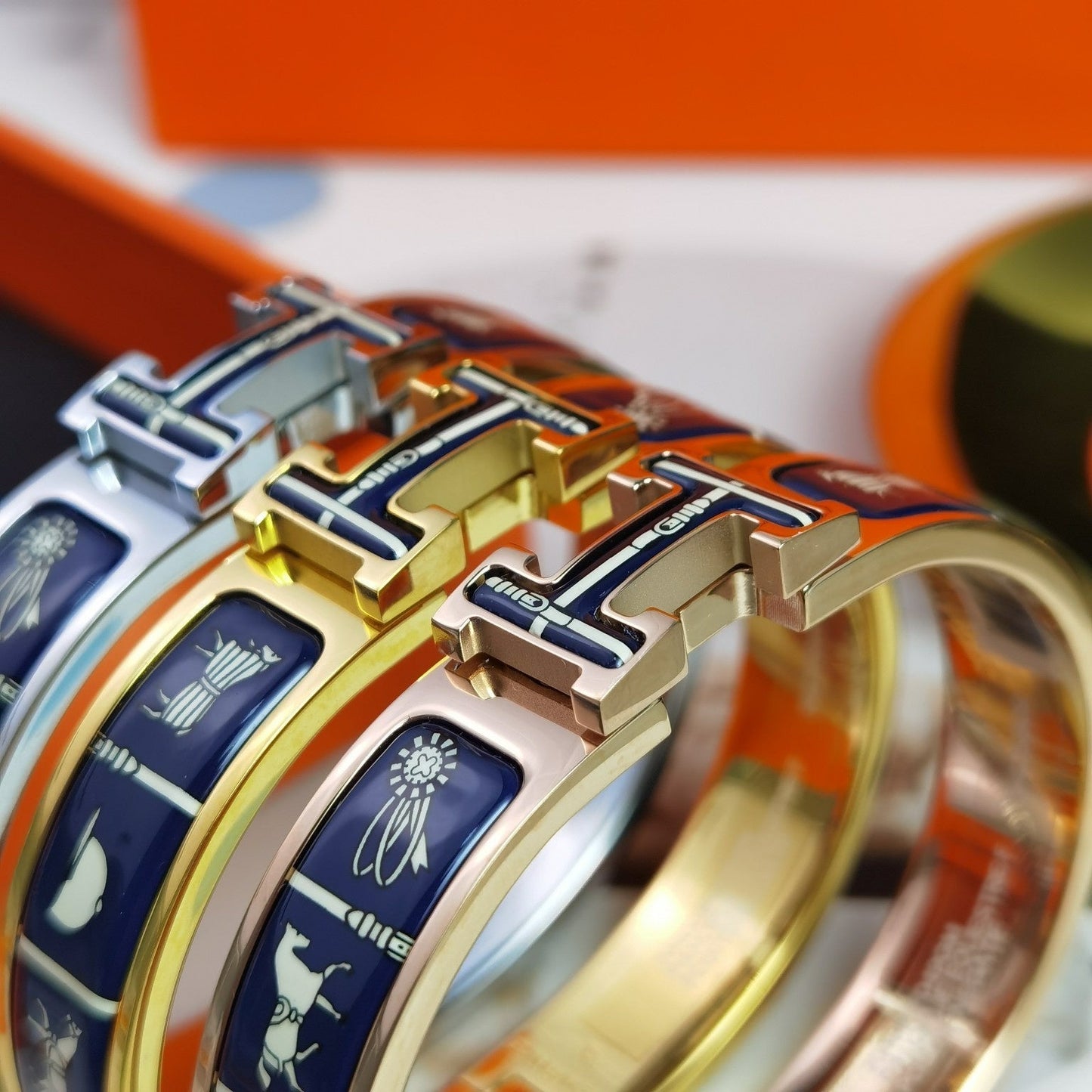 [Together Jewelry]H COUVERTURES DARK BLUE BRACELET