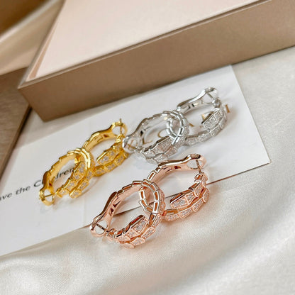 [Together Jewelry]SERPENTI EARRINGS DIAMOND