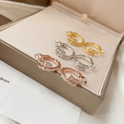 [Together Jewelry]SERPENTI EARRINGS DIAMOND