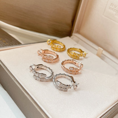 [Together Jewelry]SERPENTI EARRINGS DIAMOND