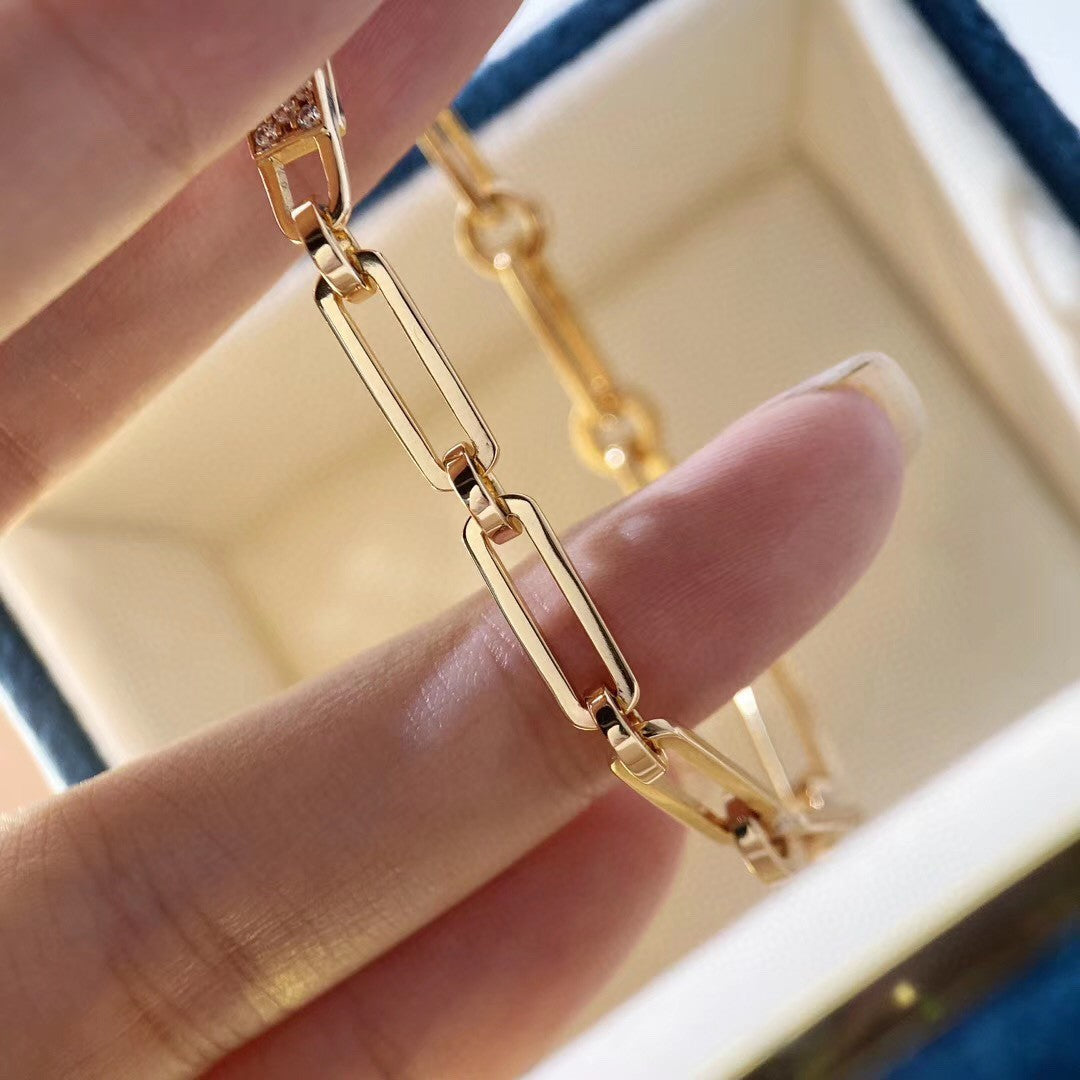 [Together Jewelry]CHAINE BRACELET SMALL MODEL DIAMOND