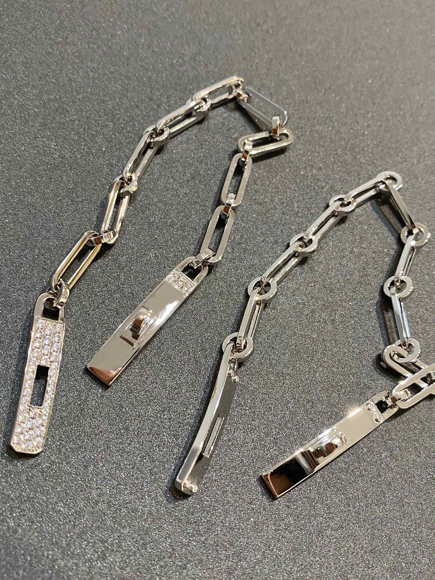 [Together Jewelry]CHAINE BRACELET SMALL MODEL DIAMOND