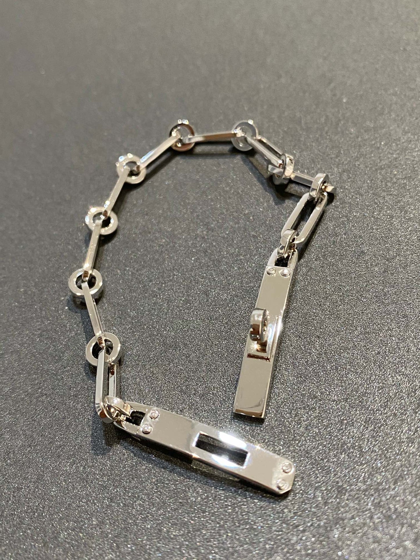 [Together Jewelry]CHAINE BRACELET SMALL MODEL DIAMOND