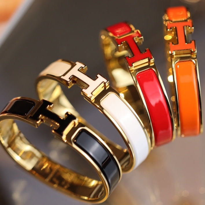 [Together Jewelry]H BRACELET 12MM GOLD