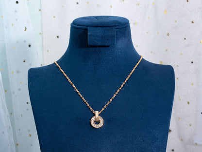 [Together Jewelry]GARI NECKLACE PINK GOLD DIAMOND