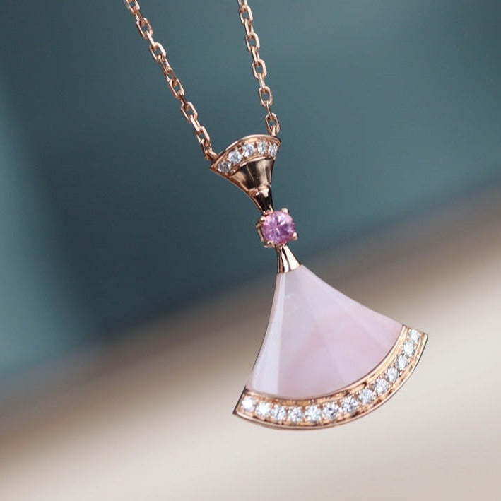[Together Jewelry]DREAM NECKLACE PINK MOP DIAMOND