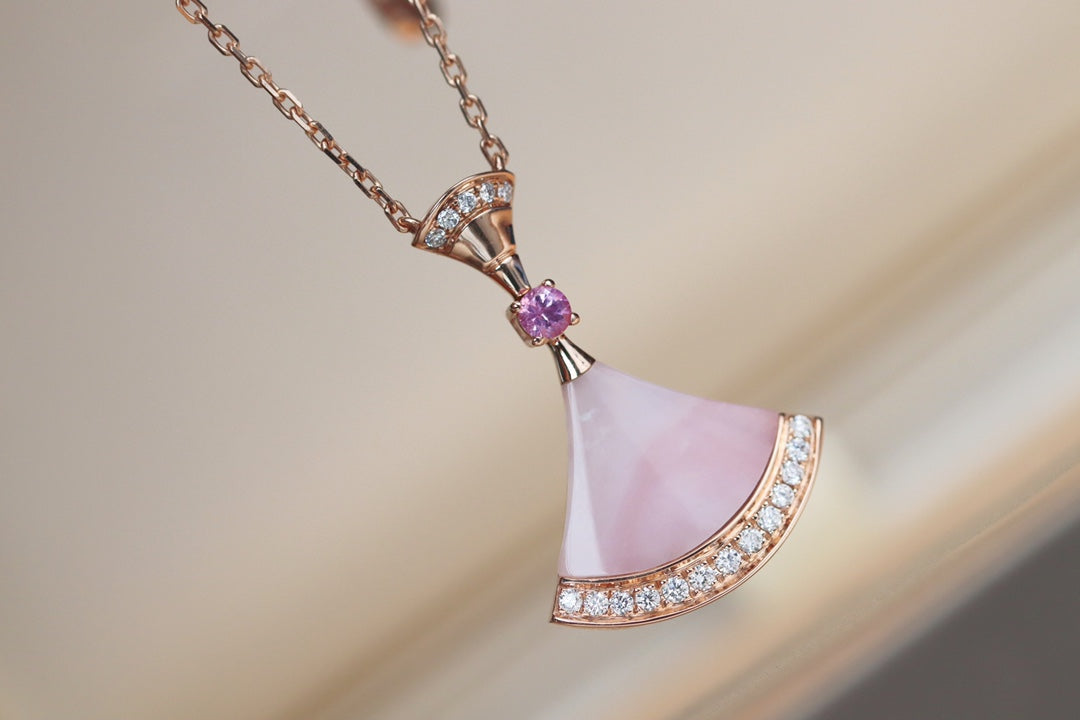 [Together Jewelry]DREAM NECKLACE PINK MOP DIAMOND