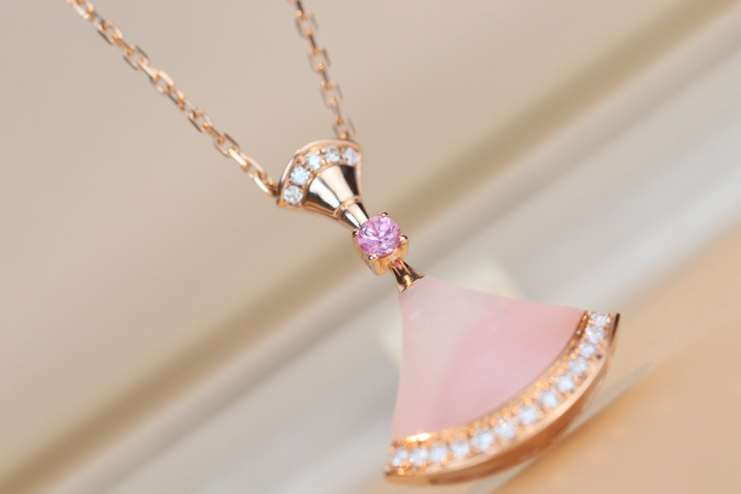 [Together Jewelry]DREAM NECKLACE PINK MOP DIAMOND