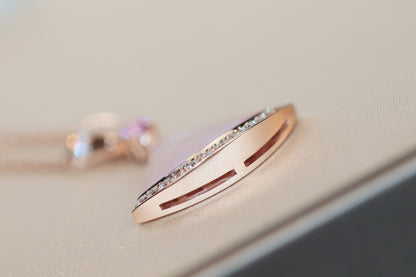 [Together Jewelry]DREAM NECKLACE PINK MOP DIAMOND