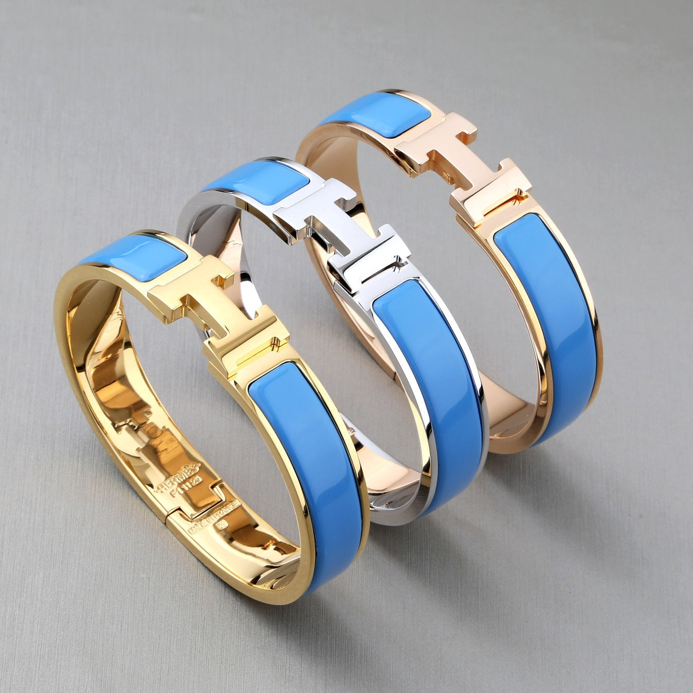 [Together Jewelry]H BRACELET TURQUOISE 12MM