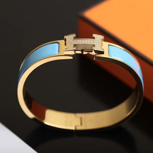 [Together Jewelry]H CLOUD BLUE BRACELET GOLD DIAMOND