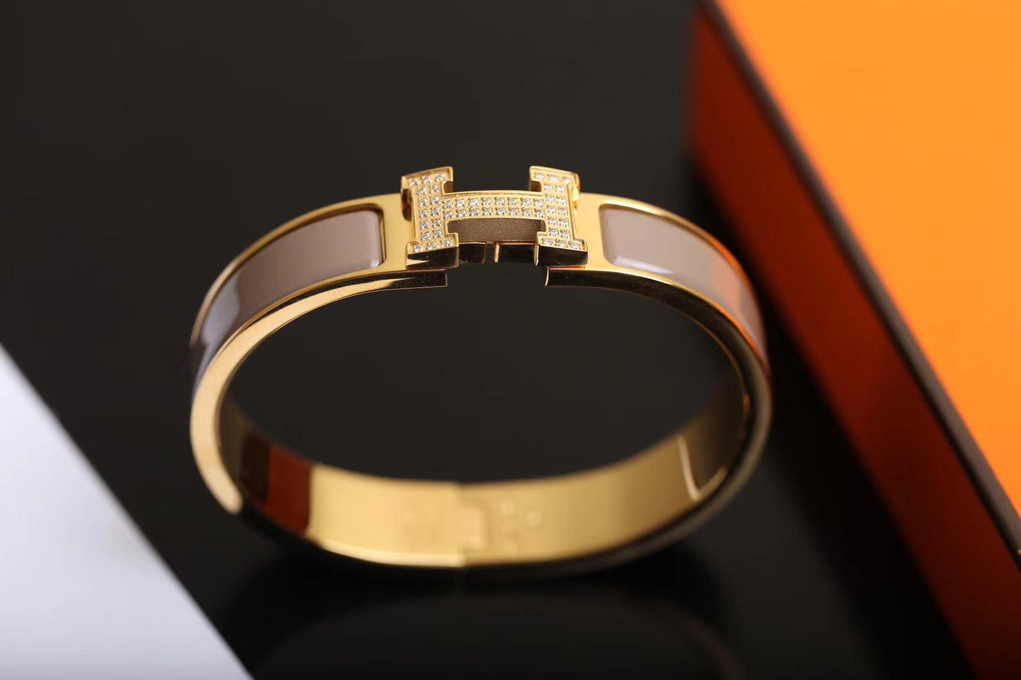 [Together Jewelry]H BRACELET GOLD DIAMOND