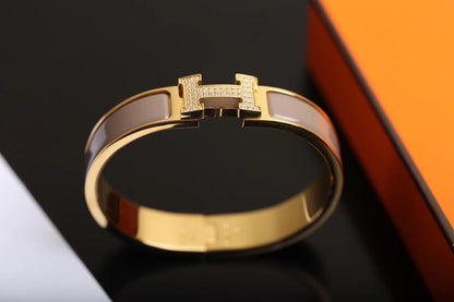 [Together Jewelry]H BRACELET GOLD DIAMOND