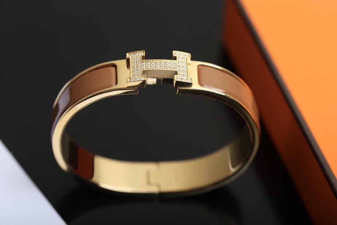 [Together Jewelry]H BRACELET GOLD DIAMOND
