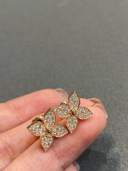 [Together Jewelry]STAR DIAMOND EARRINGS