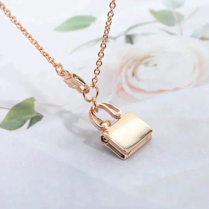 [Together Jewelry]AMULETTE PEDANT ROSE GOLD NECKLACE