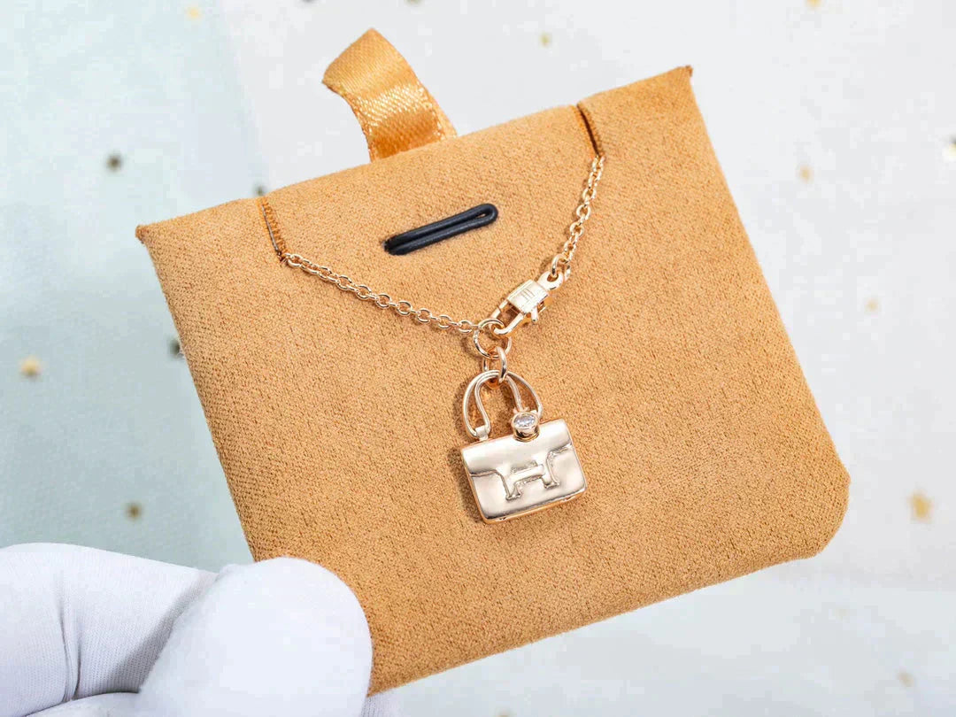 [Together Jewelry]AMULETTE PEDANT ROSE GOLD NECKLACE