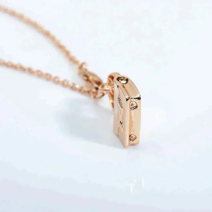 [Together Jewelry]AMULETTE PEDANT ROSE GOLD NECKLACE