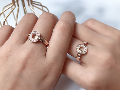 [Together Jewelry]DREAM RING DIAMOND PINK GOLD
