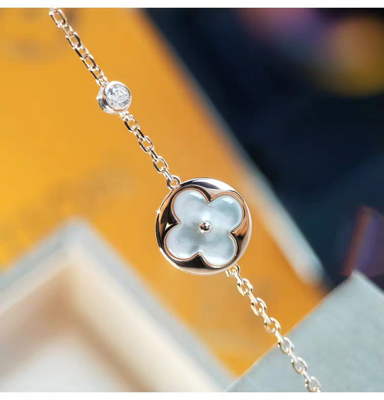 [Together Jewelry]SUN MOP GOLD 1 DIAMOND NECKLACE