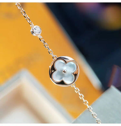 [Together Jewelry]SUN MOP GOLD 1 DIAMOND NECKLACE