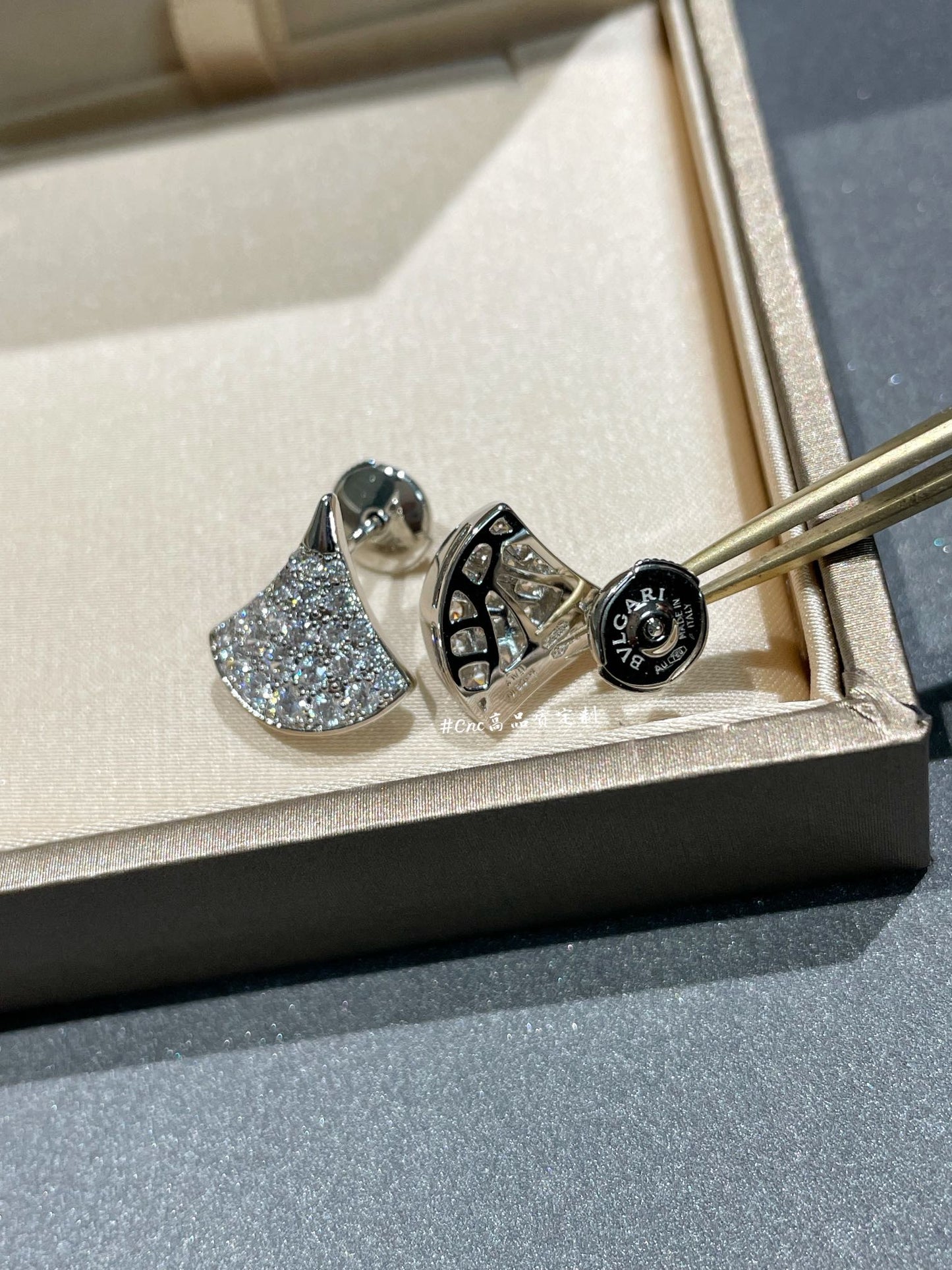 [Together Jewelry]DREAM STUD EARRINGS DIAMOND