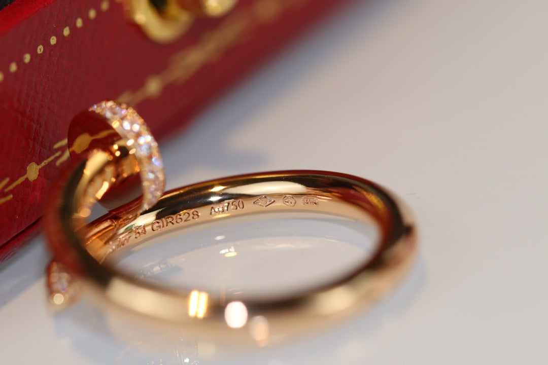 [Together Jewelry]JUSTE RING 2.65MM GOLD DIAMOND